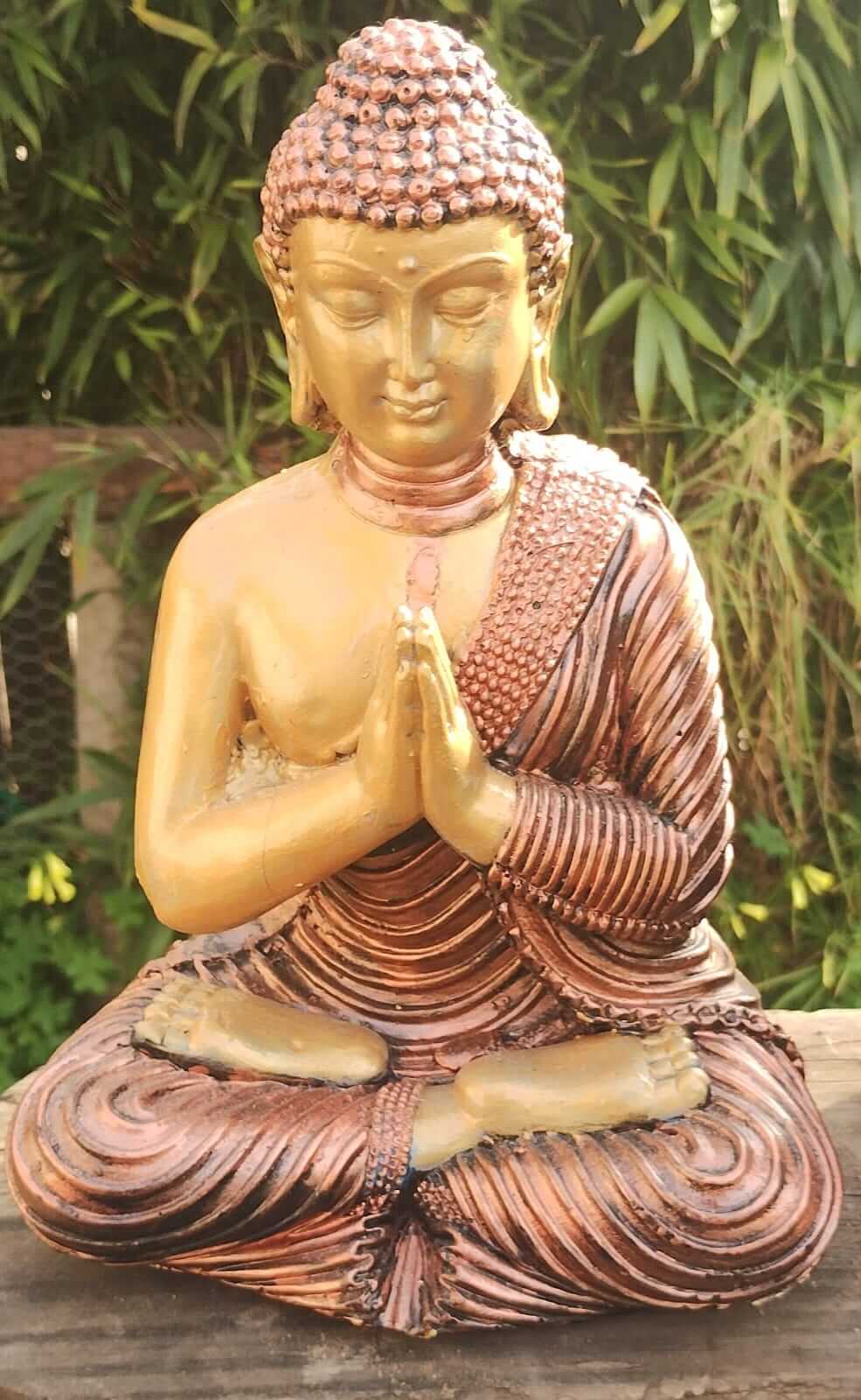 Figura de Buda Meditando en Ziña imagen 2